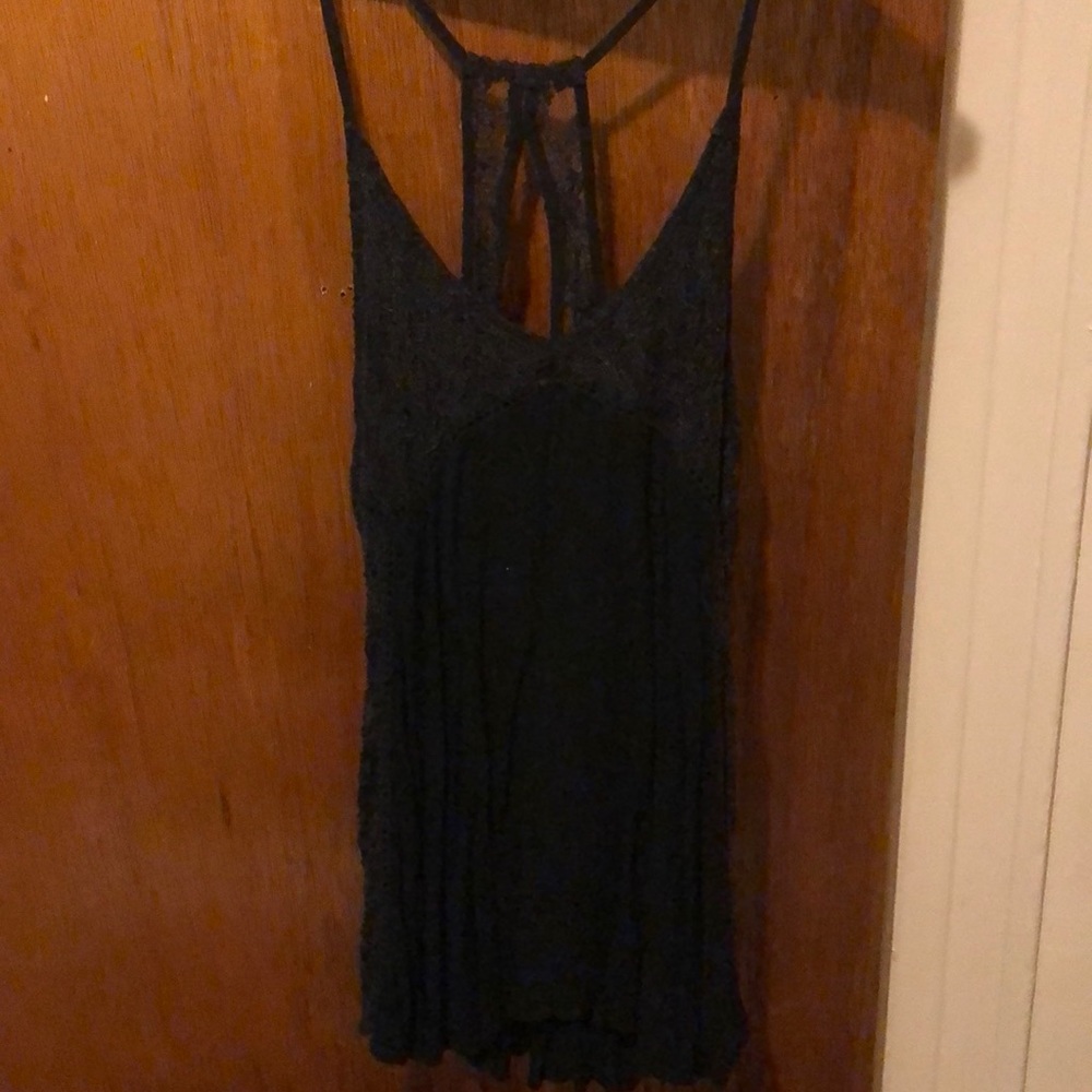 Kimchi Blue flowy lace tank top